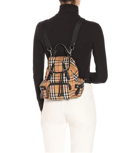 burberry backpack outfit